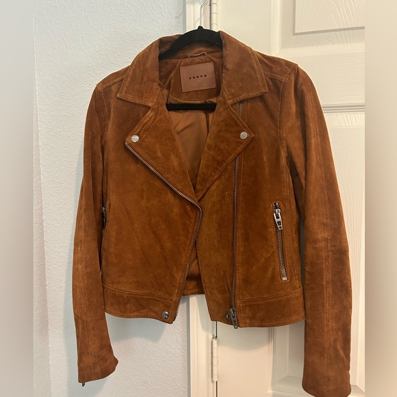 Blank NYC Suede Moto Jacket - Picture 1 of 8